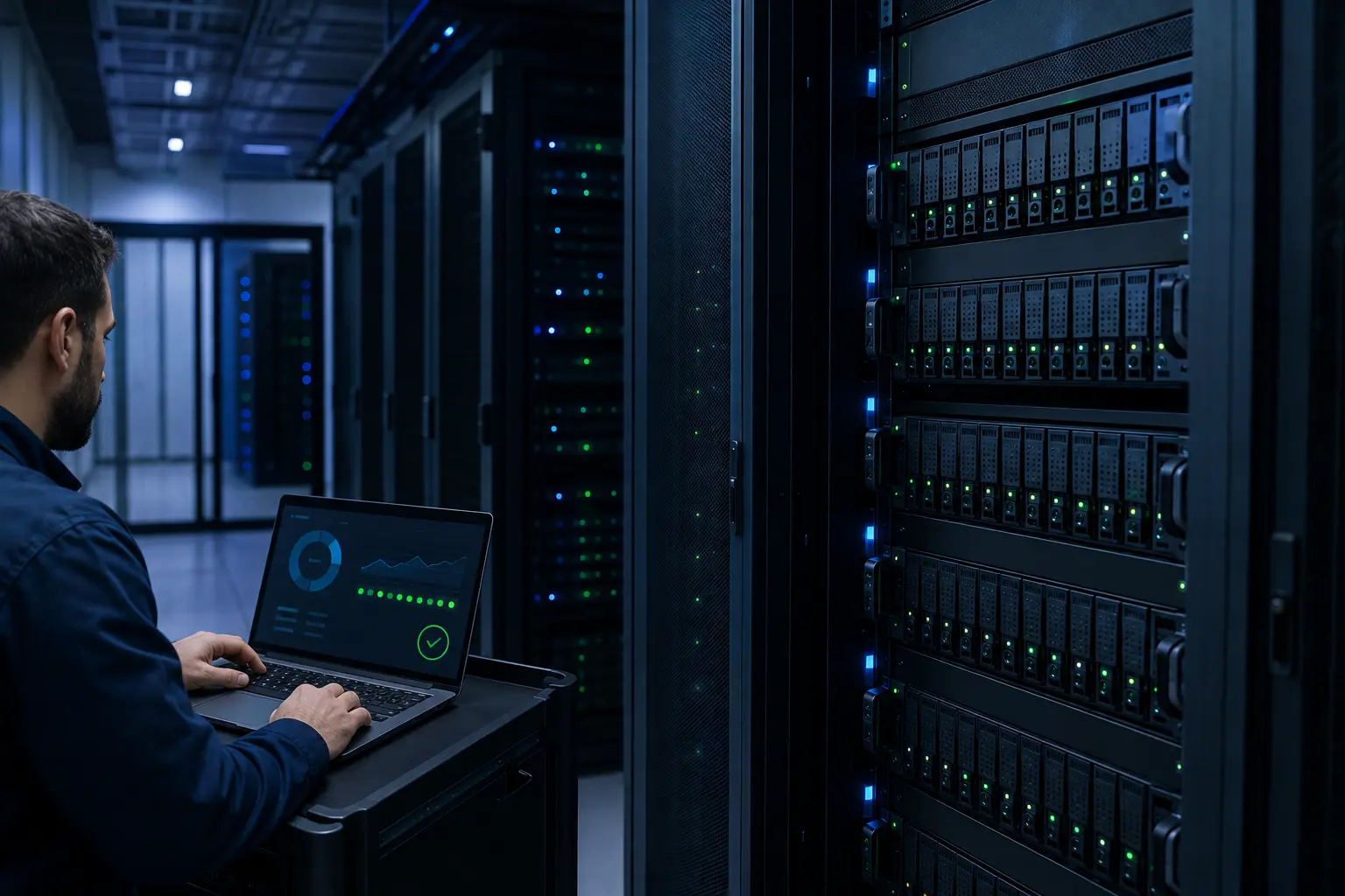 Infrastructure de sauvegarde externalisée supervisée dans un datacenter français